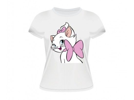 Camiseta Baby look Gatinha